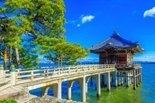 Tourist destination images of Manpukuji Floating Hall (Ukimido)(1)