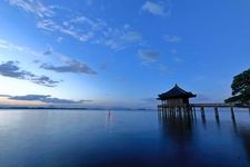 Tourist destination images of Manpukuji Floating Hall (Ukimido)(2)