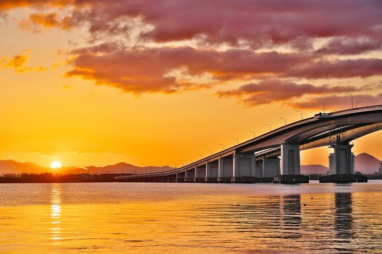 Tourist destination images of Biwako Ohashi Bridge(3)