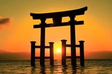 Tourist destination images of Shirahige Shrine(1)