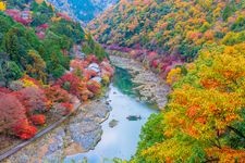 Tourist destination images of Hozukyo Gorge(1)