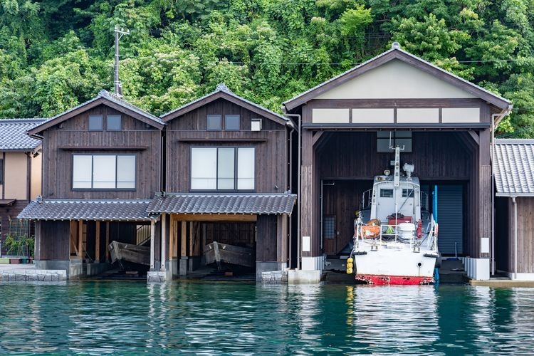 Ine Bay Funaya Houses (Important Preservation District for Groups of Historic Buildings)