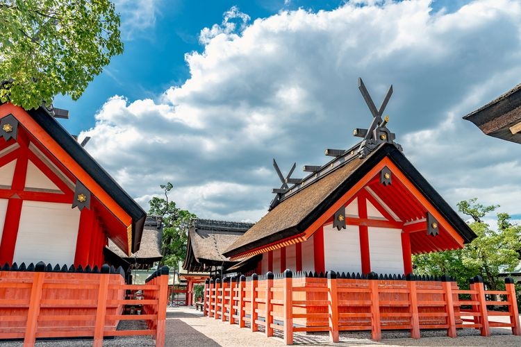 Sumiyoshi Taisha Shrine