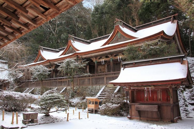 Tourist destination images of Yoshino Mizu-no-Jinja Shrine(2)
