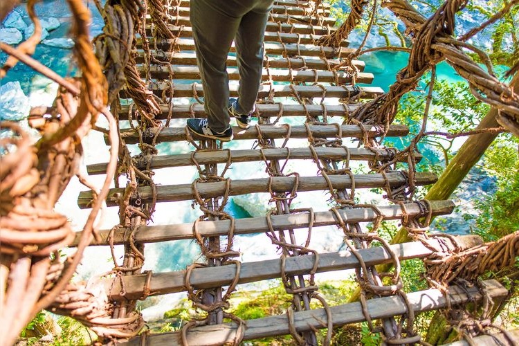 Iya Kazurabashi (Iya Vine Bridge)