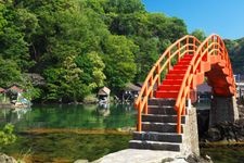 Tourist destination images of Yahiko Park(1)