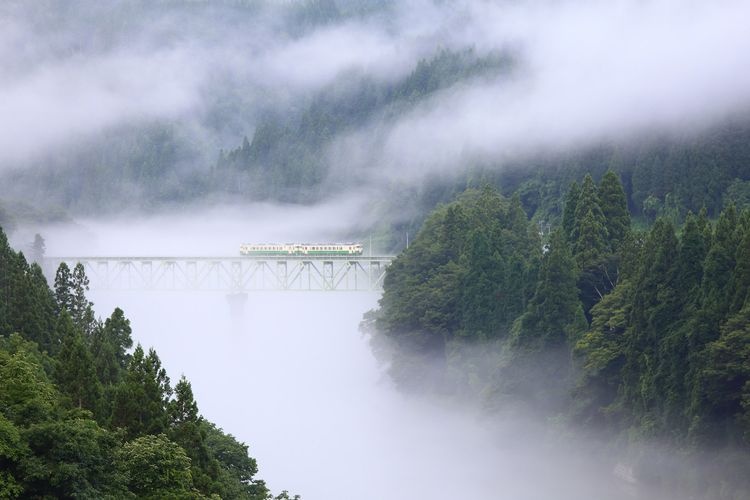 Daiichi Tadami River Bridge Viewpoint