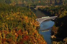 Tourist destination images of Daiichi Tadami River Bridge Viewpoint(3)