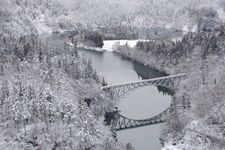 Tourist destination images of Daiichi Tadami River Bridge Viewpoint(5)