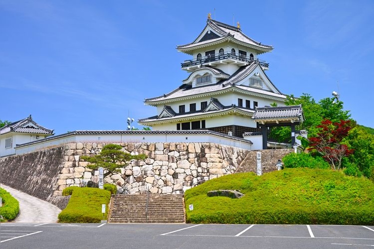 Tourist destination images of Kawara Castle(2)