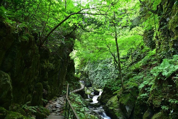 Tourist destination images of Yamajo Gorge(3)