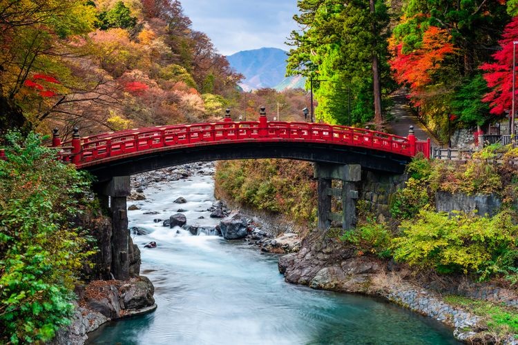 Tourist destination images of Shinkyo Bridge(2)