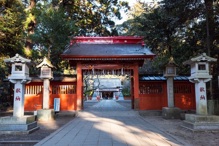 Tourist destination images of Ikisu Jinja Shrine(2)