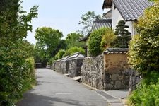 Tourist destination images of Horinouchi Kagi-magari (Key-Shaped Street)(1)