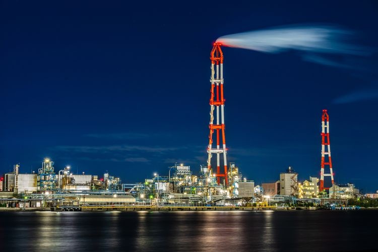 Tourist destination images of [Factory Night View] Minami-Futajima(2)