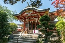 Tourist destination images of Aoyama Kumanoshrine(1)