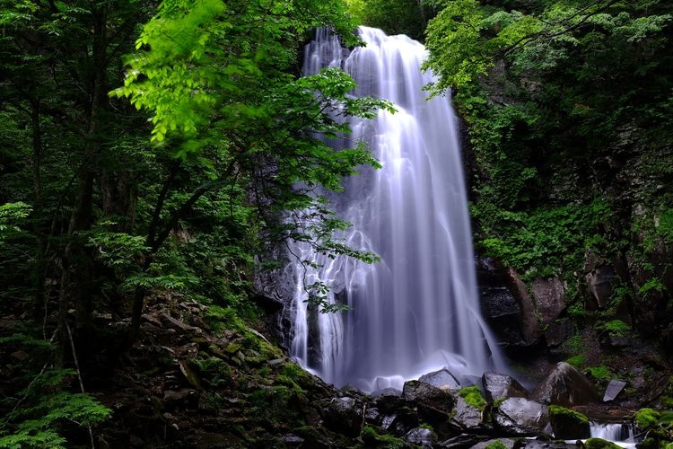 Tourist destination images of Onokogawa Fudo Falls(2)