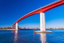 Tourist destination images of Nakanojima Ohashi Bridge (Torii-saki Seaside Park)(1)