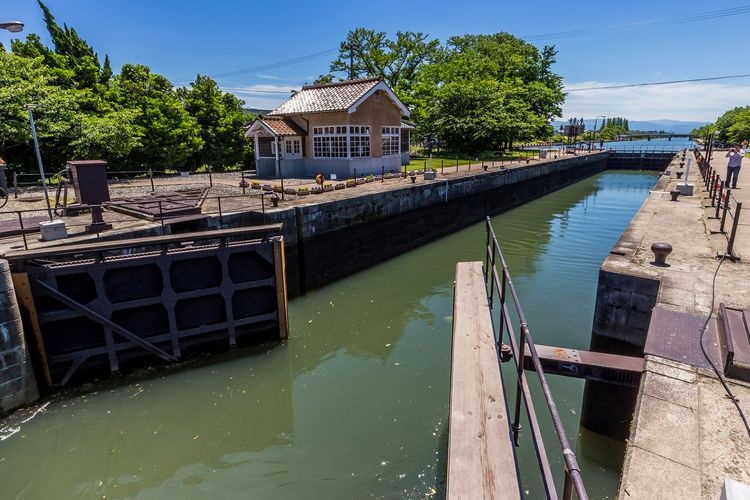 Fugan Canal Lock Gate Facility (Nakajima Lock Gate)