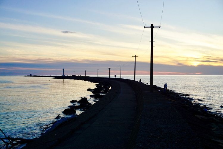 Important Cultural Property Mikuni Port (former Sakai Port) Breakwater