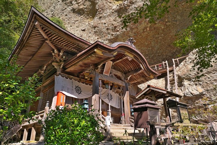 Tourist destination images of Iwayadera Temple(3)