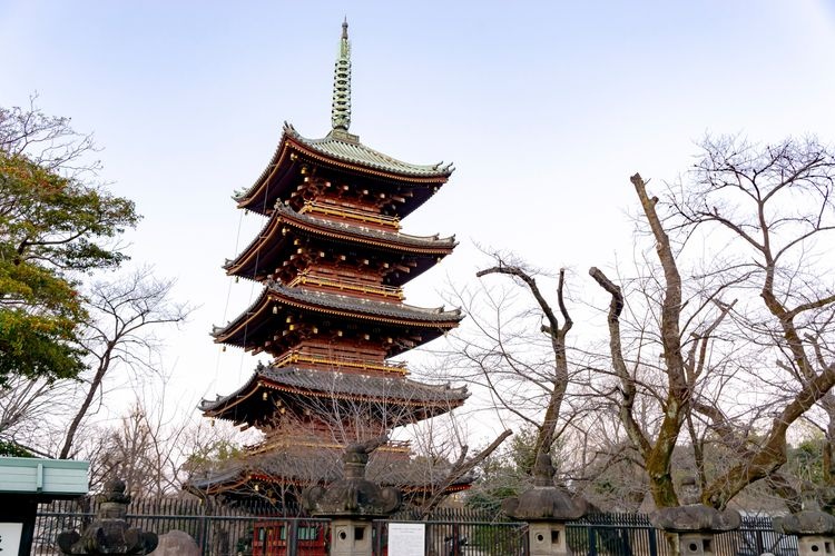 旧寛永寺五重塔 2