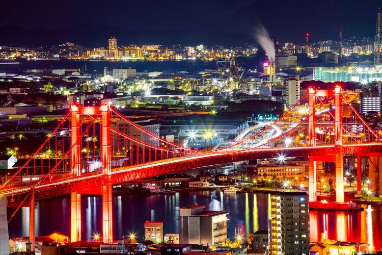 Tourist destination images of Wakato Ohashi Bridge(2)