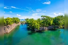 Tourist destination images of Takamatsu Castle Ruins Tamamo Park(1)