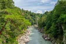 Tourist destination images of Tenryu-kyo Gorge (Place of Scenic Beauty)(1)