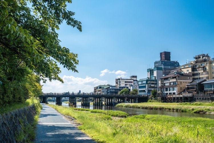 Tourist destination images of Kamogawa Park(3)