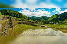 Tourist destination images of Onoguchi Rice Terraces(1)