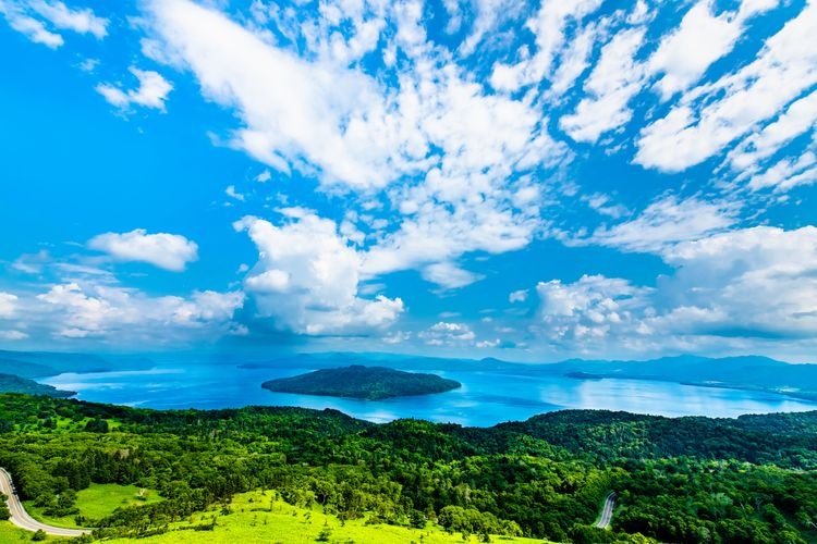 Tourist destination images of Lake Kussharo(2)