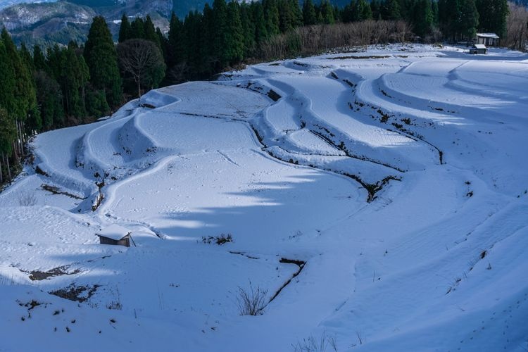 Tourist destination images of Uheyama Rice Terraces(2)