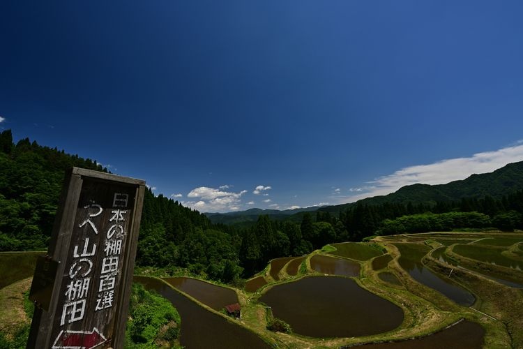 Tourist destination images of Uheyama Rice Terraces(3)