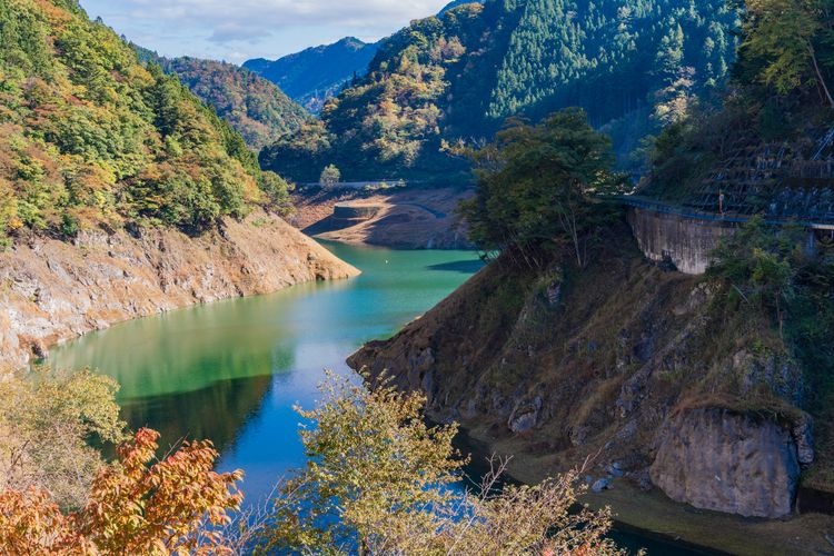 Tourist destination images of Nakazukyo Gorge(2)