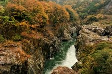 Tourist destination images of Hisuikyo Gorge(2)