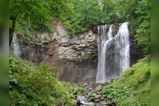 Tourist destination images of Ashiribetsu Falls(1)