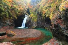 Tourist destination images of Ogama-no-taki Waterfall(3)