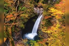 Tourist destination images of Ogama-no-taki Waterfall(1)