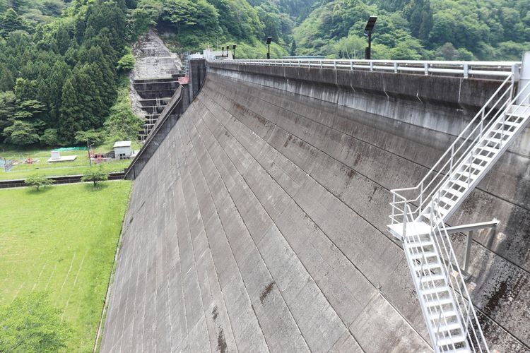Tourist destination images of Sakashita Dam(2)