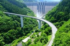 Tourist destination images of Takizawa Dam(3)