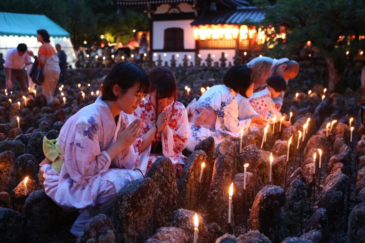 化野念佛寺千燈供養
