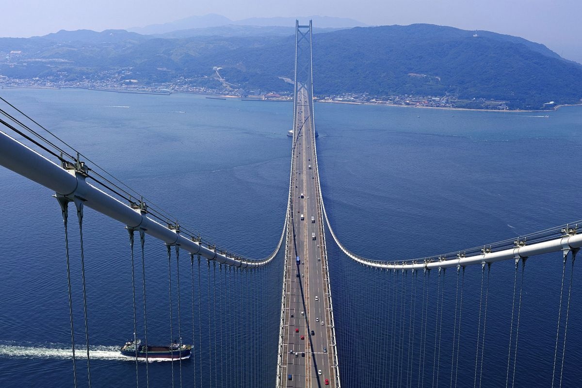 明石海峽大橋 Bridge World
