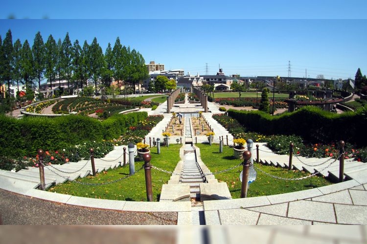 สวนกุหลาบอารามะกิ ( Aramaki Rose Park)