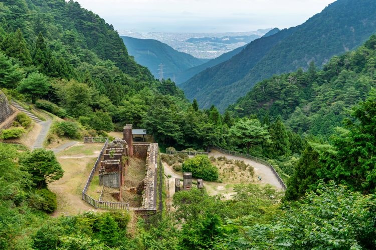 Besshi Copper Mine Ruins