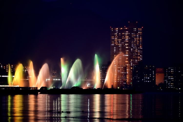 비와코 하나 분수 (Biwako Flower Fountain)