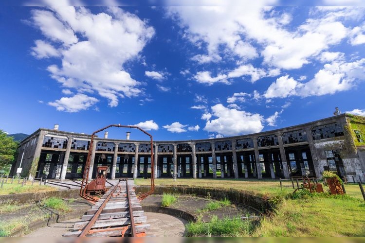 โรงเก็บรถไฟเก่า Bungomori (Kyū Bungomori Roundhouse) 3