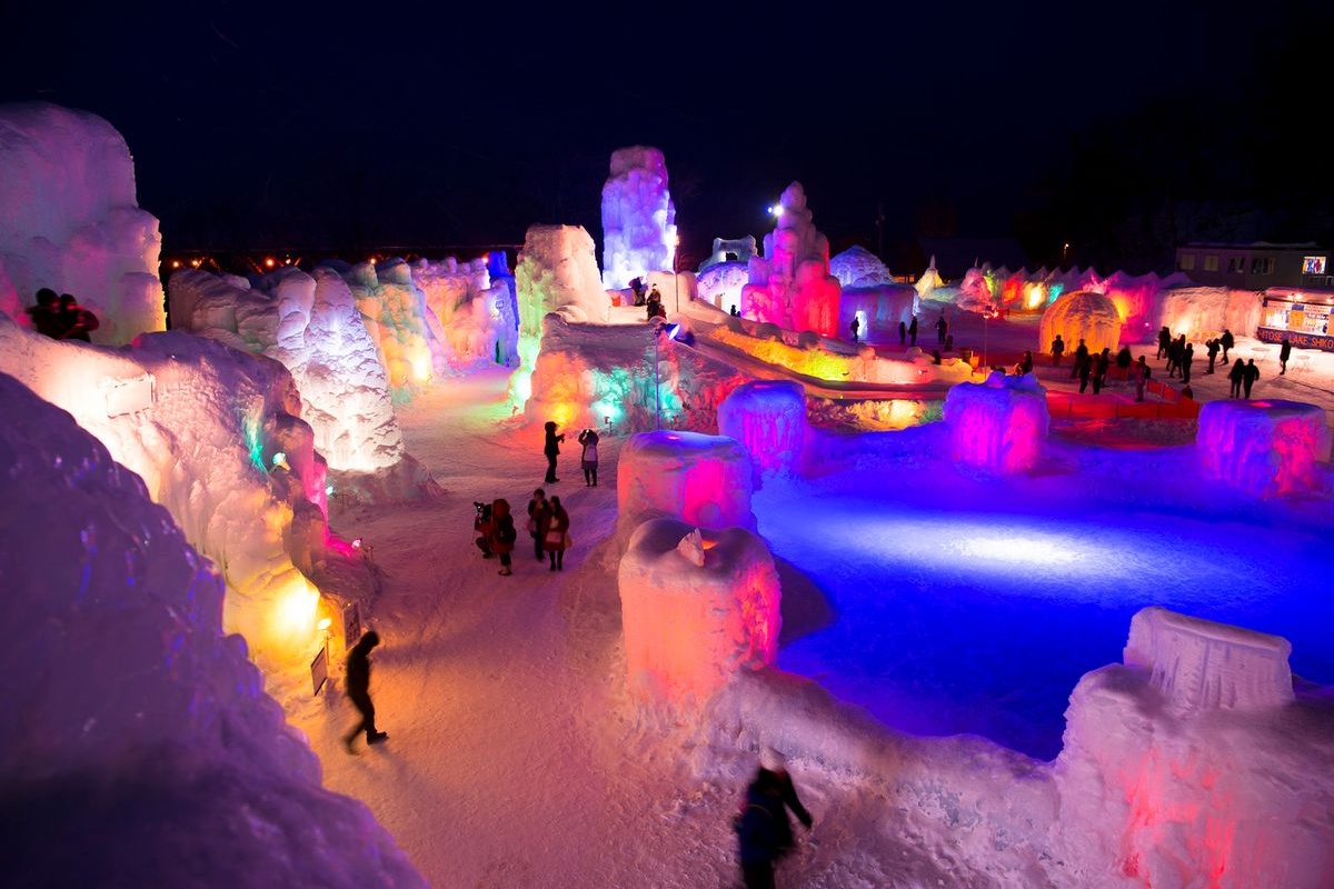 Festival Esai Ice Festival Lake Shikotsu