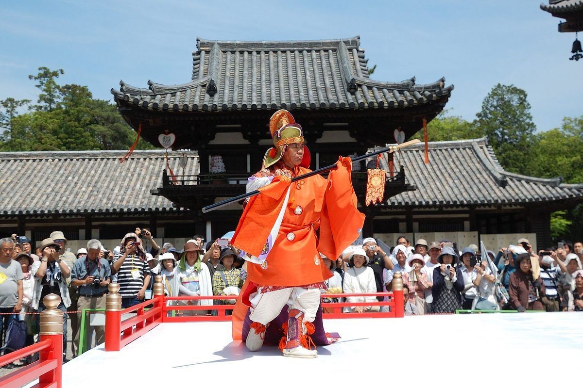 Chukoki Bonmoe Ceremony (Toshodai-ji)