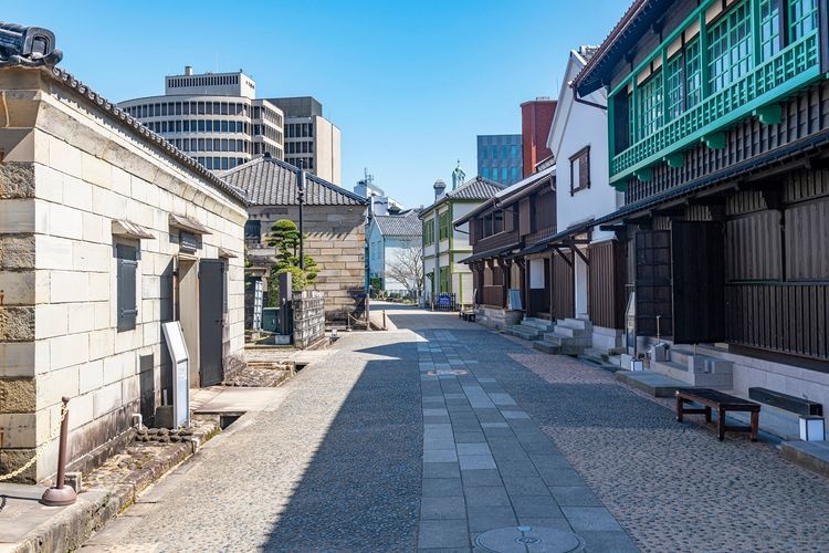 Dejima (Ruinas de la Casa Comercial Holandesa)